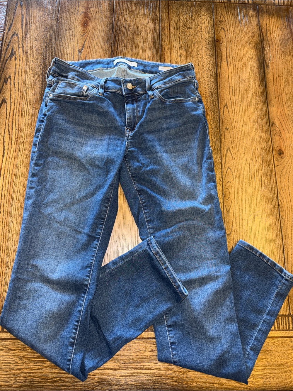 Mavi Women's Medium Blue Emma Slim Boyfriend Jeans